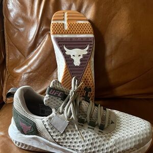 Under Armour x UFC Project Rock BSR 4 UA SandMan Cross Training Tennis shoes